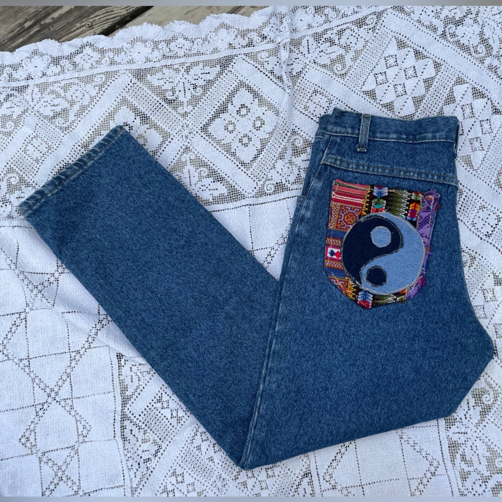 Authentic Vintage Upcycled Lee Jeans